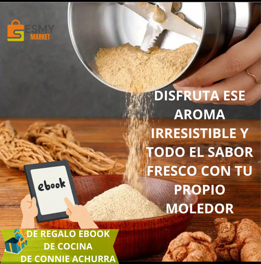 MOLEDOR DE CAFE Y GRANOS 🧑🍳“Sabor fresco, natural y al instante”🧑🍳
