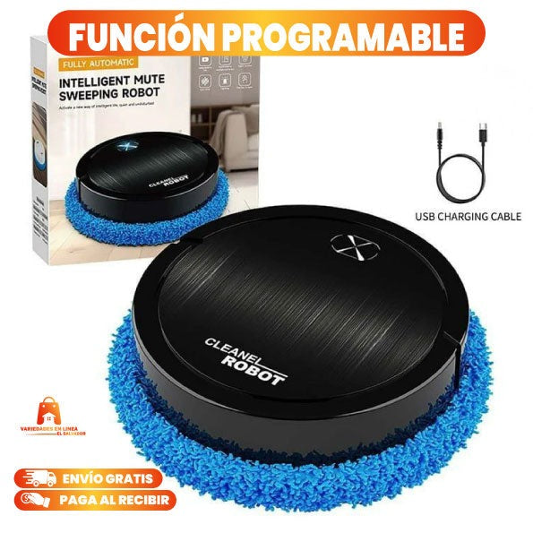 Q - TRAPEADOR ROBOT - 🧹✨ ¡Tu Casa Limpia Sin Mover un Dedo!