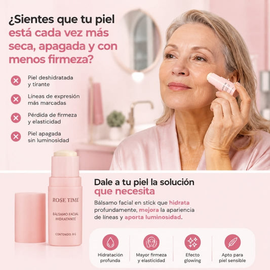 BÁLSAMO FACIAL EN STICK Hidratación, firmeza y luminosidad en un solo gesto ✨