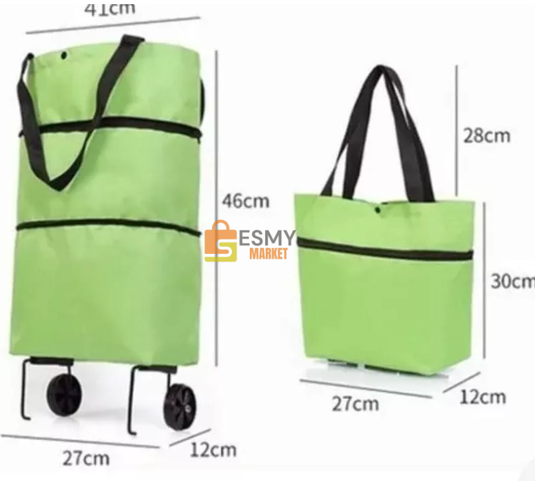 🛒 Carrito de Compras Plegable – Tus compras sin esfuerzo