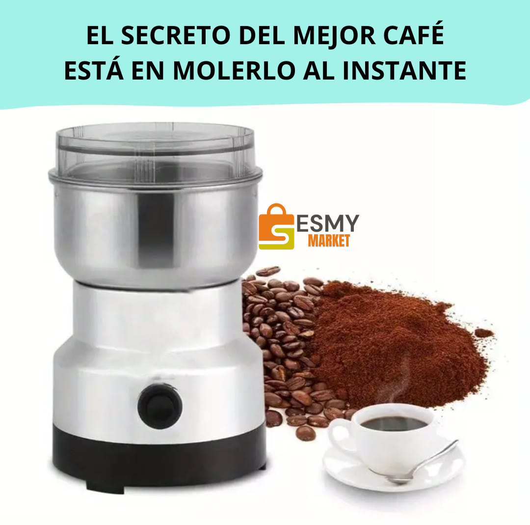 MOLEDOR DE CAFE Y GRANOS 🧑🍳“Sabor fresco, natural y al instante”🧑🍳
