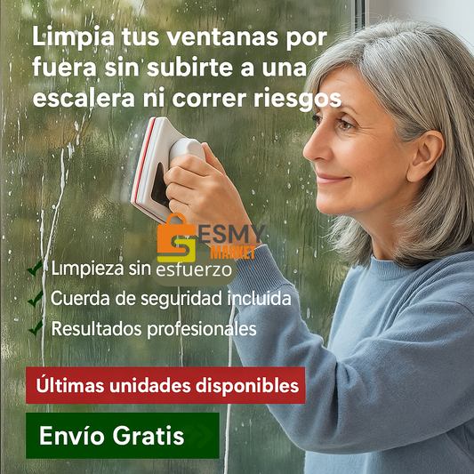 🧲 Escoba Magnética Limpia Ventanas – Tecnología Inteligente Para Tu Hogar