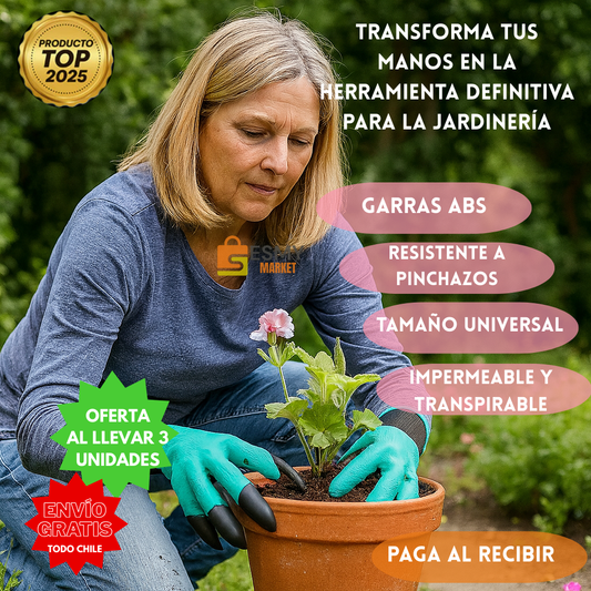 🌱 Guantes de Jardín con Garras GreenGarden™ ¡Descubre la revolución en la jardinería! 🌱