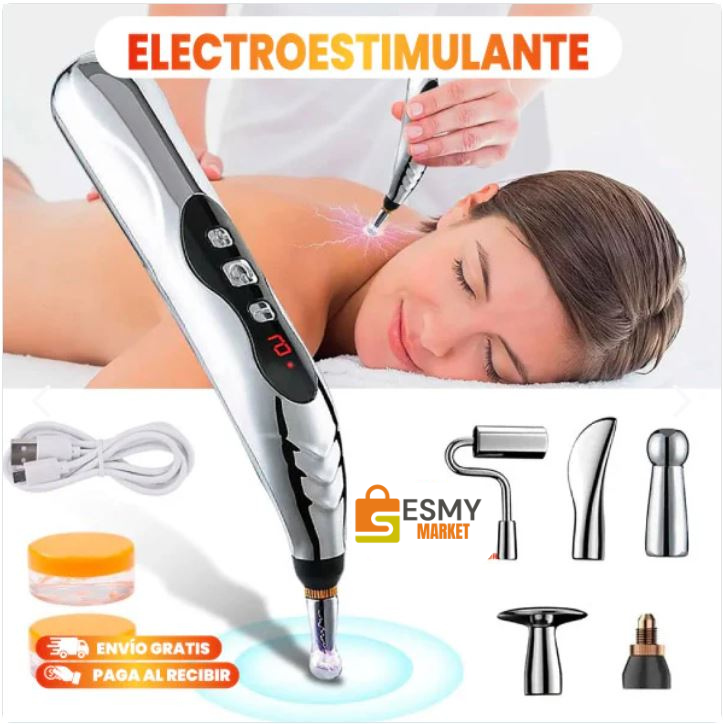 LÁPIZ MASAJEADOR ACUPUNTURA- 🌟 Bienestar profesional desde casa — sin agujas, sin dolor, sin estrés