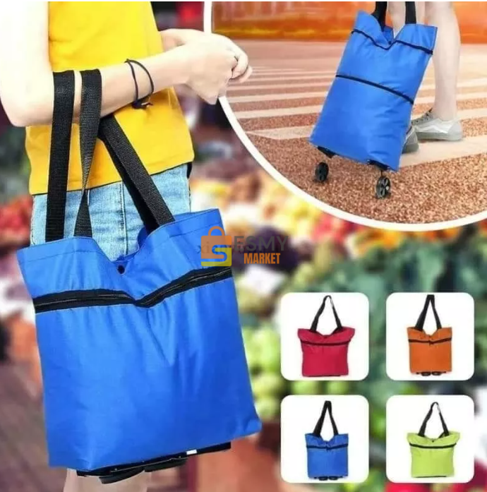 🛒 Carrito de Compras Plegable – Tus compras sin esfuerzo