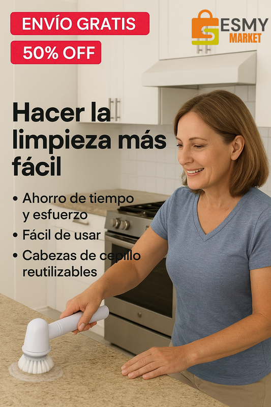 CEPILLO MULTIFUNCIONAL- LIMPIA EN SEGUNDOS