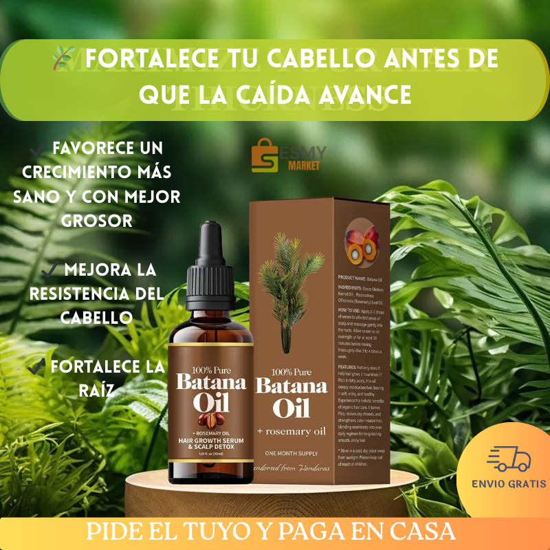 🌿 Batana Oil – Aceite Batana 100% Puro y Natural 🌿