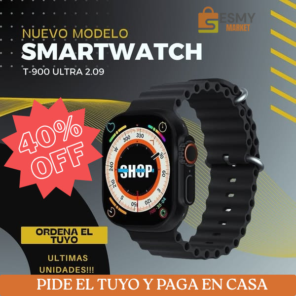 ⌚ RELOJ SMARTWATCH T900 ULTRA 2- te simplifica el día ⌚