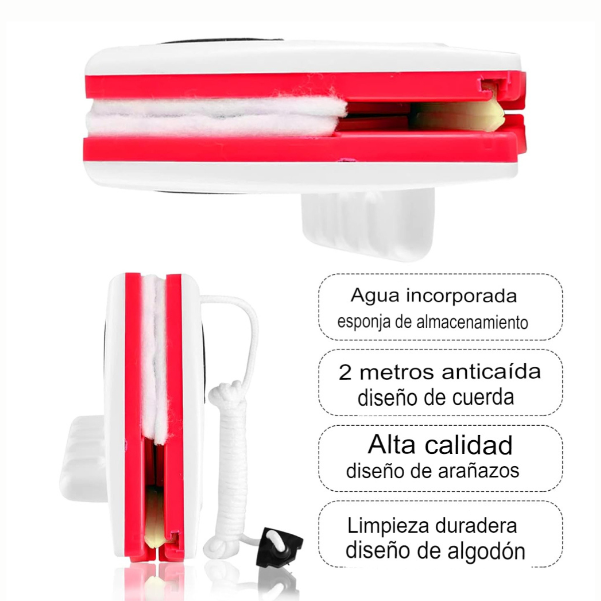 🧲 Escoba Magnética Limpia Ventanas – Tecnología Inteligente Para Tu Hogar