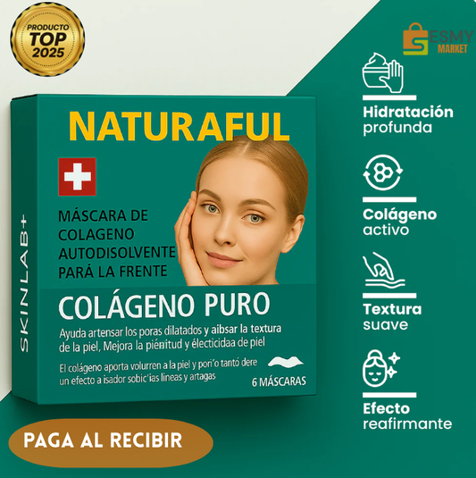 DermaLift Essence -Mascarilla de Colágeno Rejuvenecedora – Pack 2 unidades (lleva 1 de regalo 🎁)