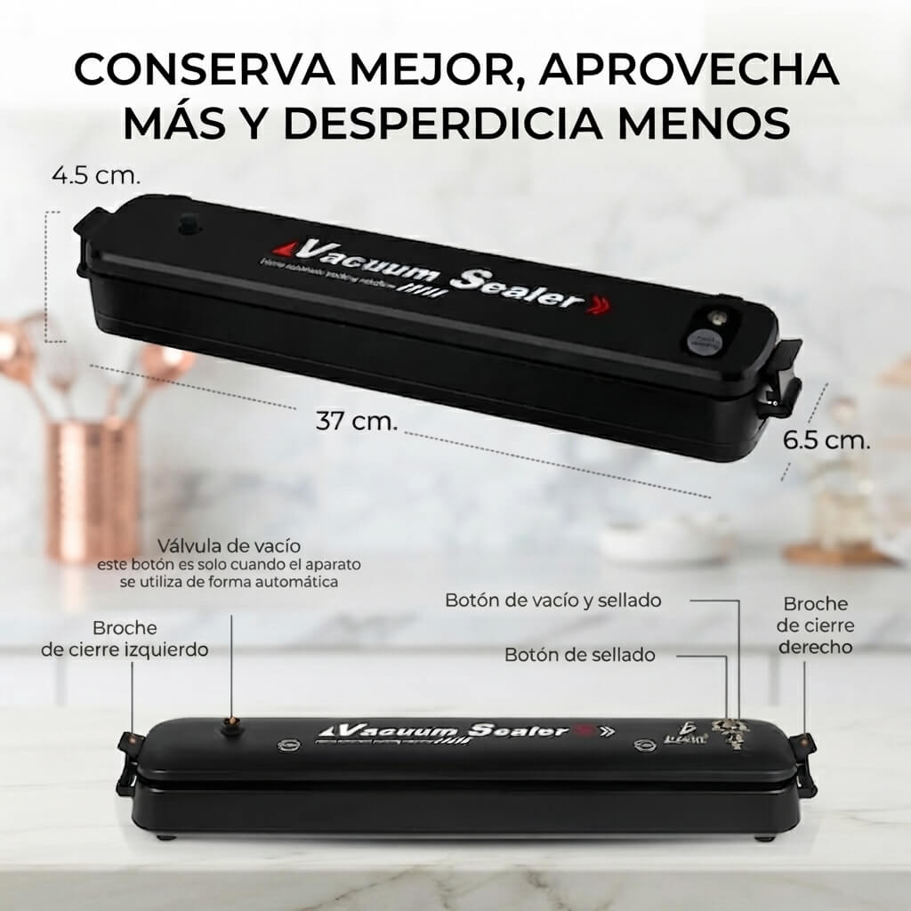 SEALER PRO™ — CONSERVA MÁS DESPERDICIA MENOS